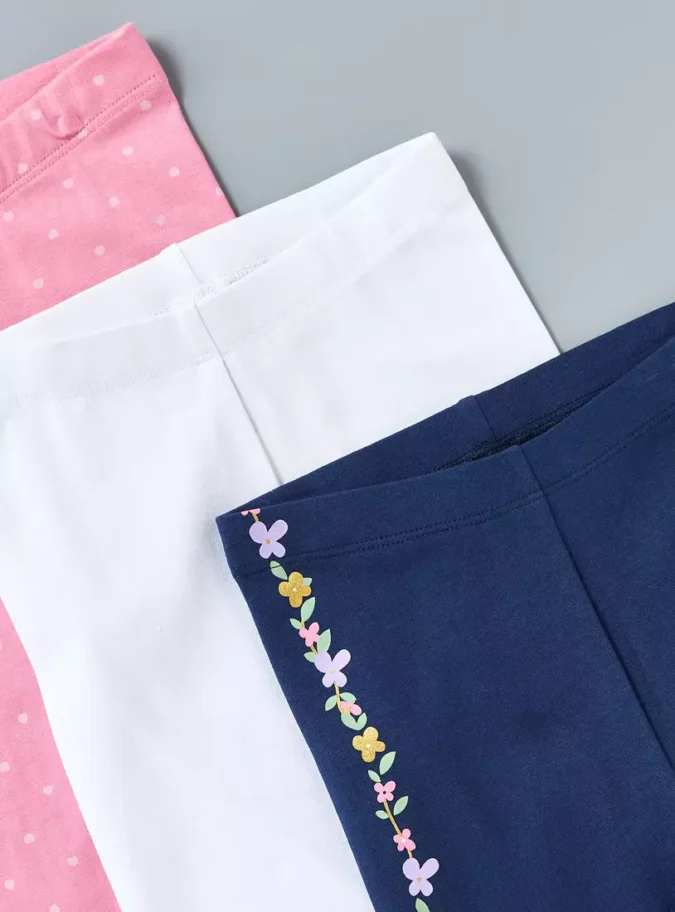Pack of 3 - Assorted Leggings-3