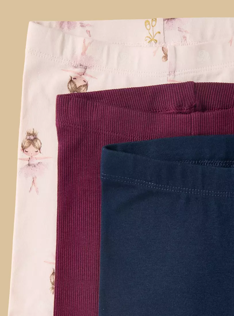 Pack of 3 - Assorted Leggings-4