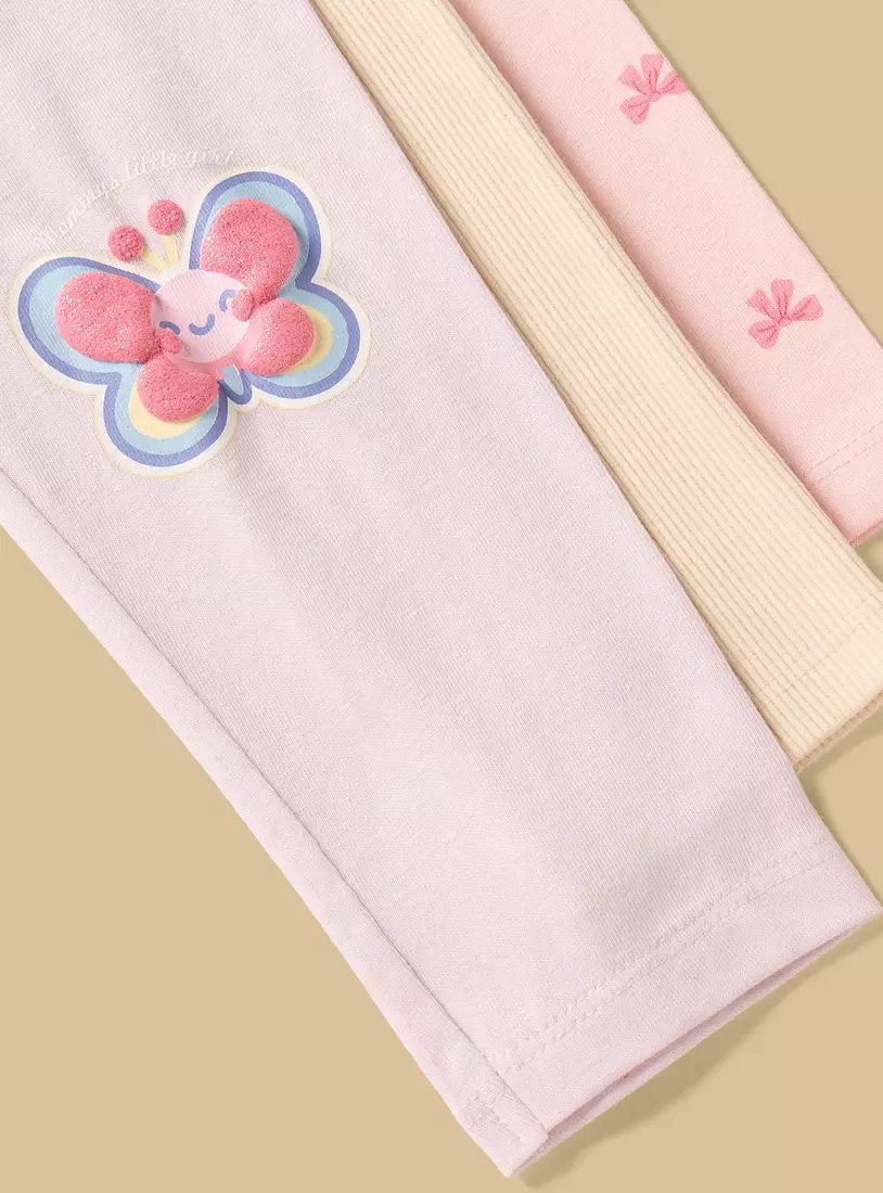 Pack of 3 - Assorted Leggings-4