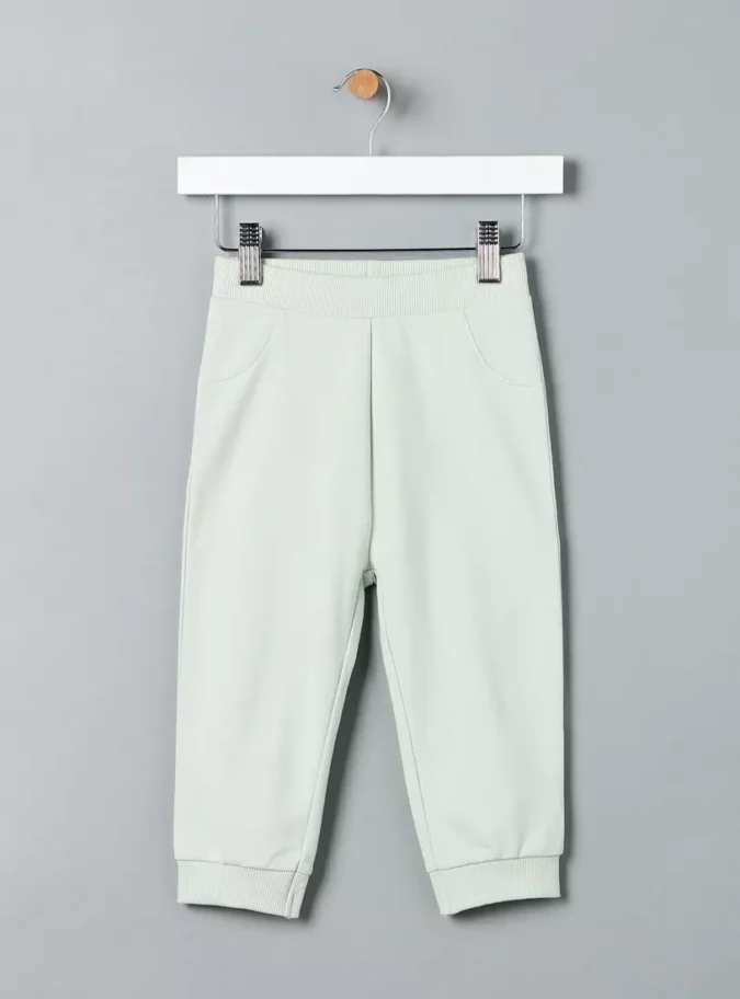 Plain Cotton Joggers-1