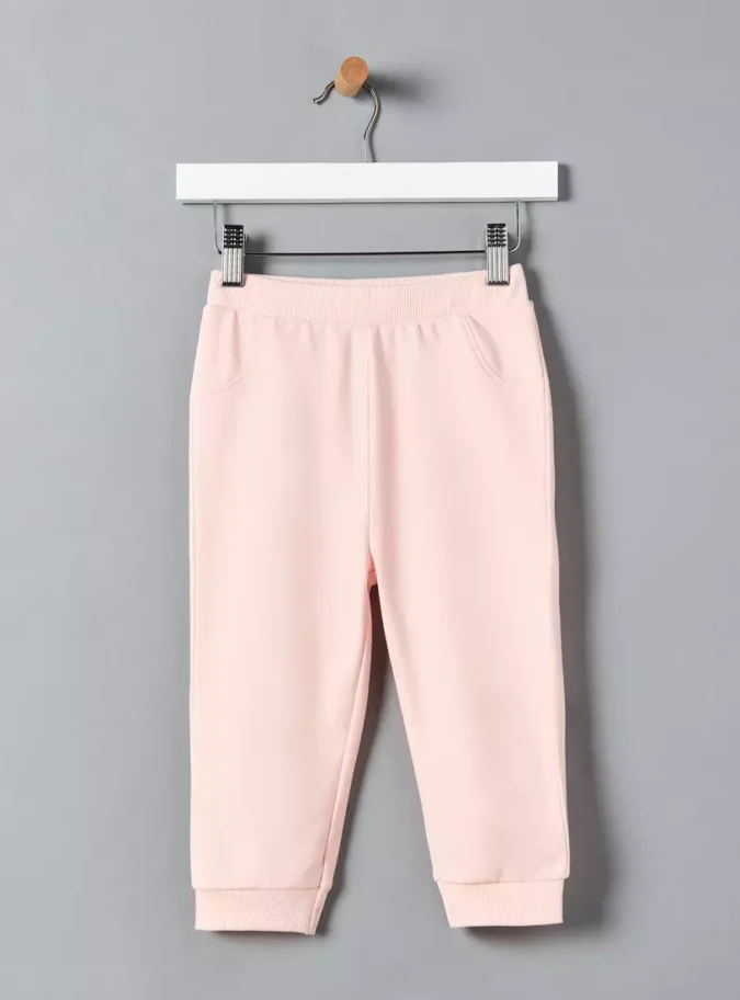Plain Cotton Joggers-1
