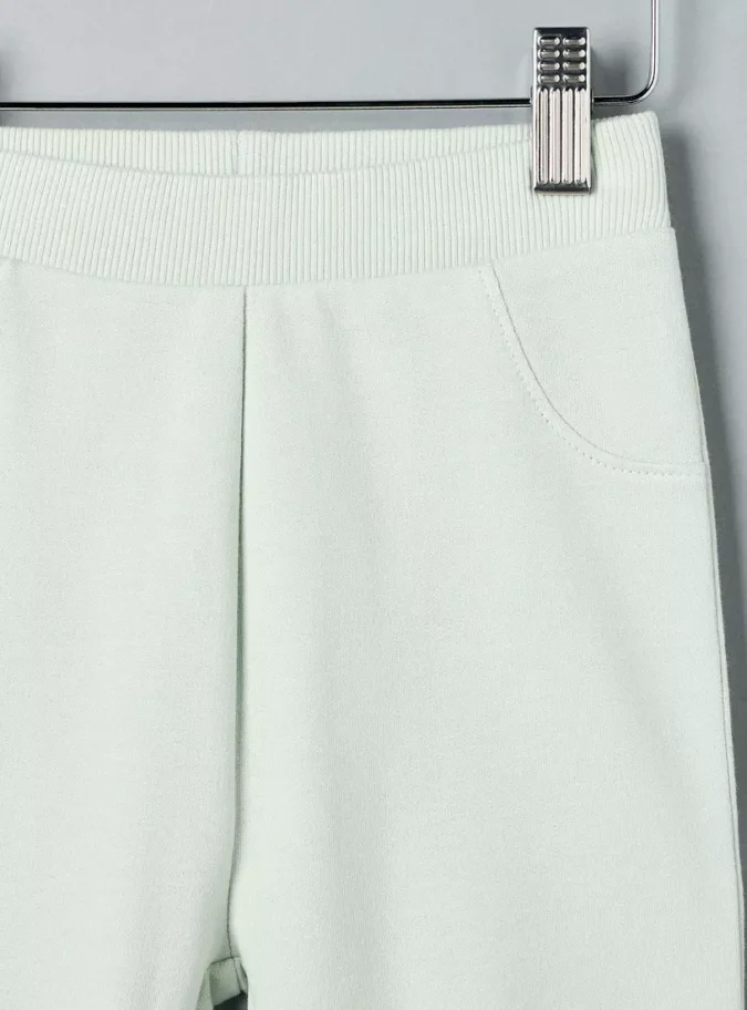 Plain Cotton Joggers-3