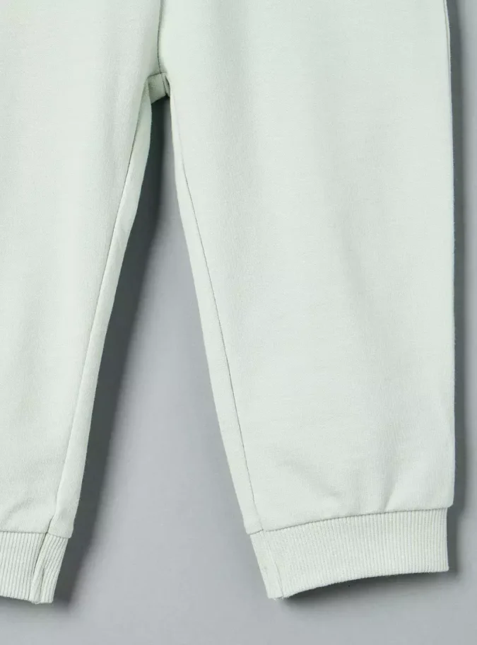 Plain Cotton Joggers-4