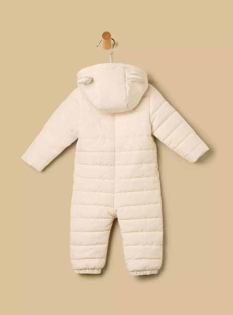 Quilted Hooded Pramsuit-3