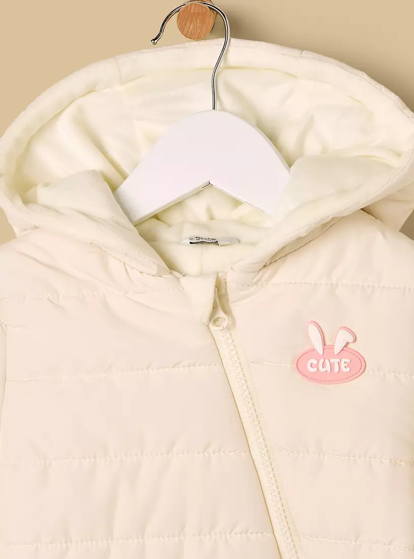 Quilted Hooded Pramsuit-4