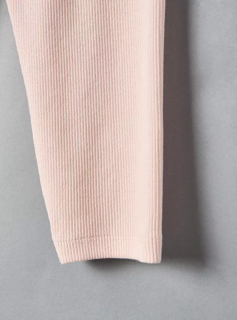Ribbed Leggings-3