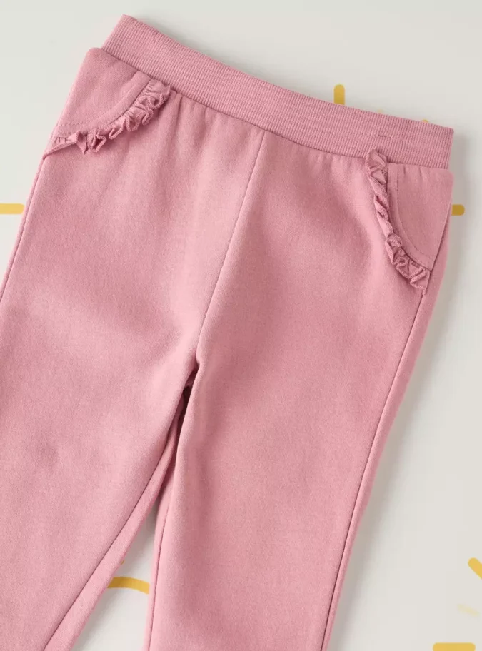 Ruffle Detail Joggers3